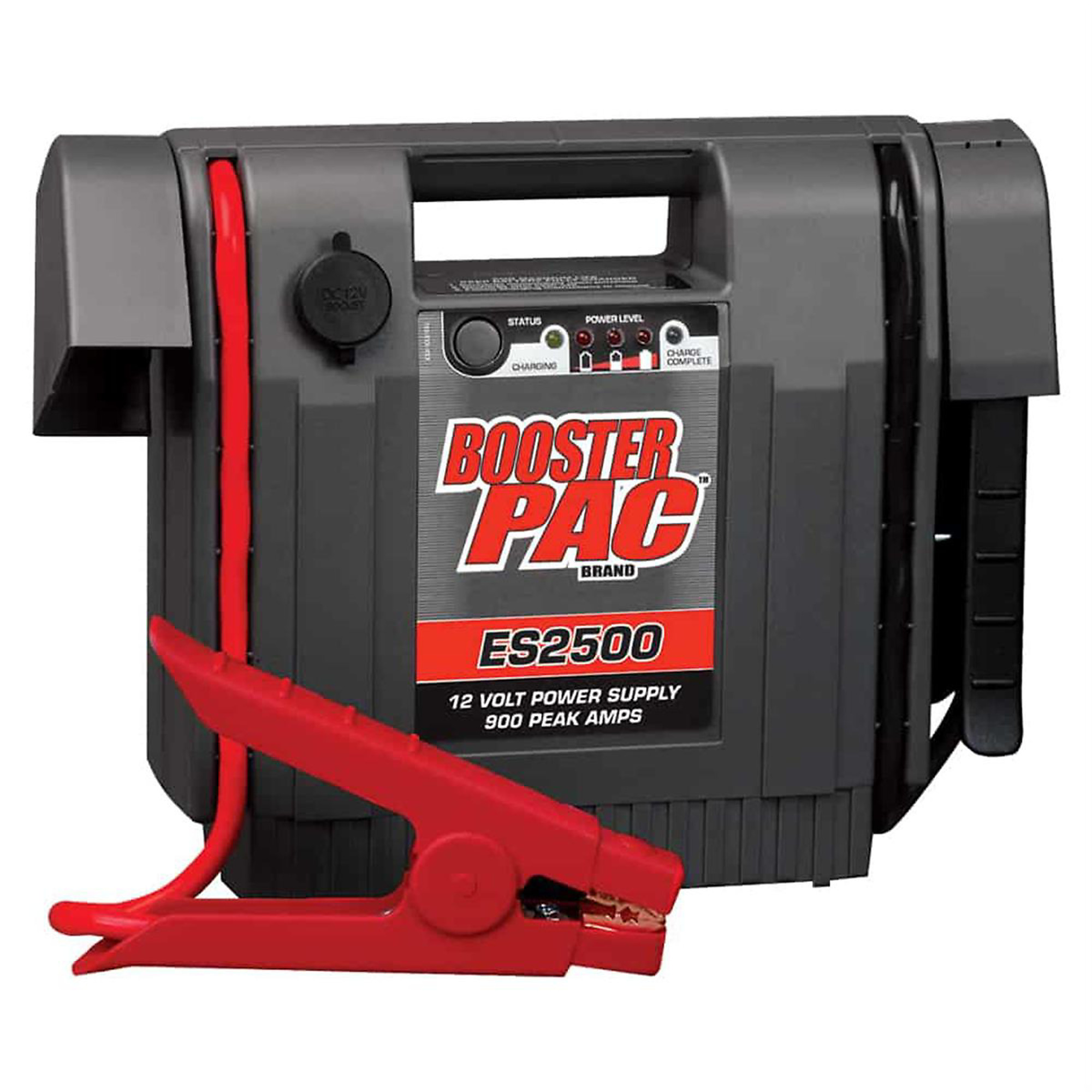 Clore Automotive Booster PAC Jump Starter — 1100 Peak Amps, 12 Volt, LED Indicator, Automatic Recharging, Model# ES2500